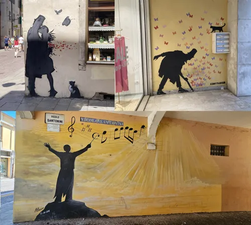 Граффити в Падуе