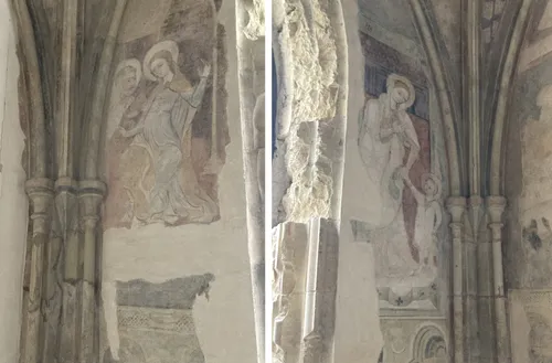 Фрески в зале собрания монахов