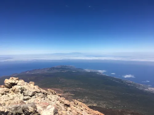 Teide, view from the top